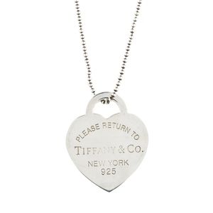 Tiffany & Co. Heart Tag Charm Necklace
